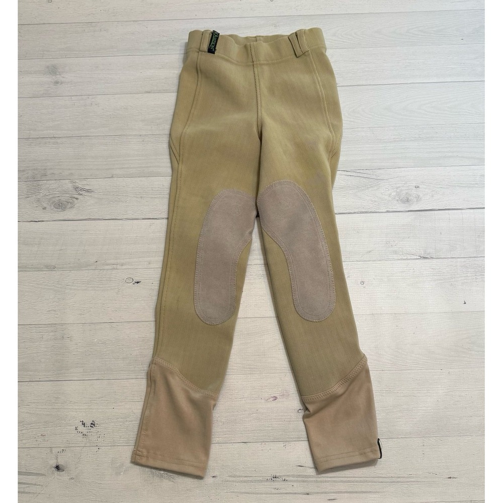Ovation girls tan riding pants youth small
